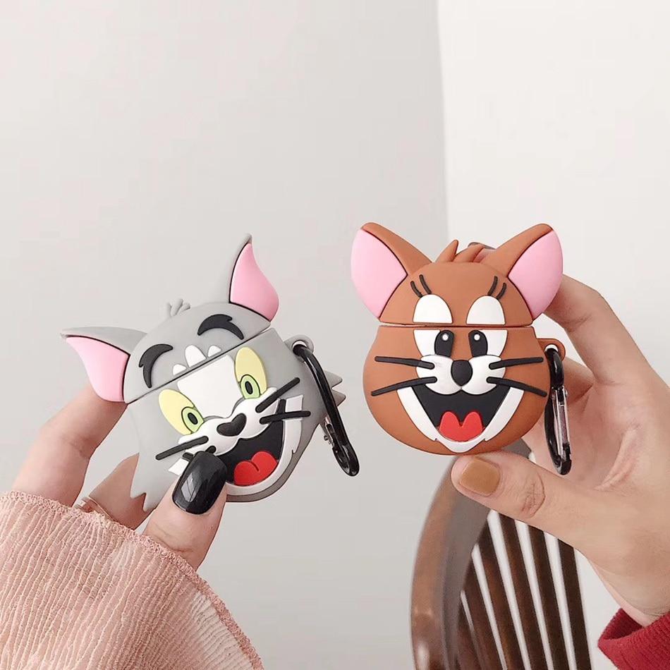 Tom and Jerry 'Excited Jerry' Premium AirPods Case Shock Proof Cover