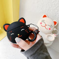 Japanese Neko Cat Premium AirPods Case Shock Proof Cover