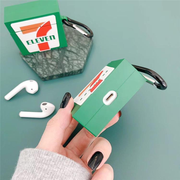 Cute 7-11 Logo Premium AirPods Case Shock Proof Cover