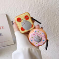 Cat on Donut Premium AirPods Case Shock Proof Cover