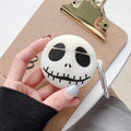 Nightmare Before Christmas 'Jack Skellington | Glow in the Dark' Premium AirPods Case Shock Proof Cover