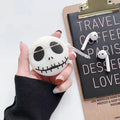 Nightmare Before Christmas 'Jack Skellington | Glow in the Dark' Premium AirPods Case Shock Proof Cover