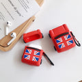 Mini Cooper with British Flag Premium AirPods Case Shock Proof Cover