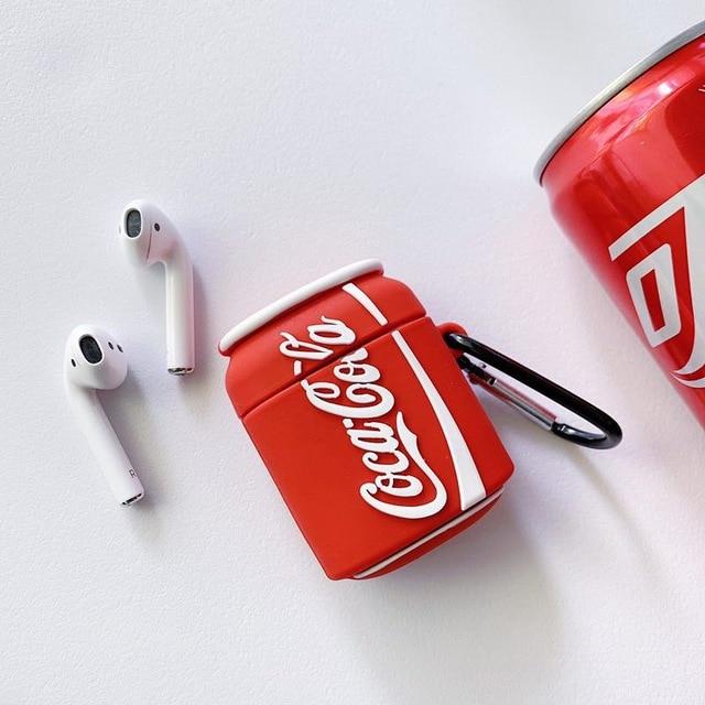 Coca Cola Premium AirPods Case Shock Proof Cover