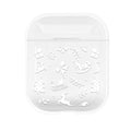 Cute Christmas Clear Acrylic AirPods Case Shock Proof Cover