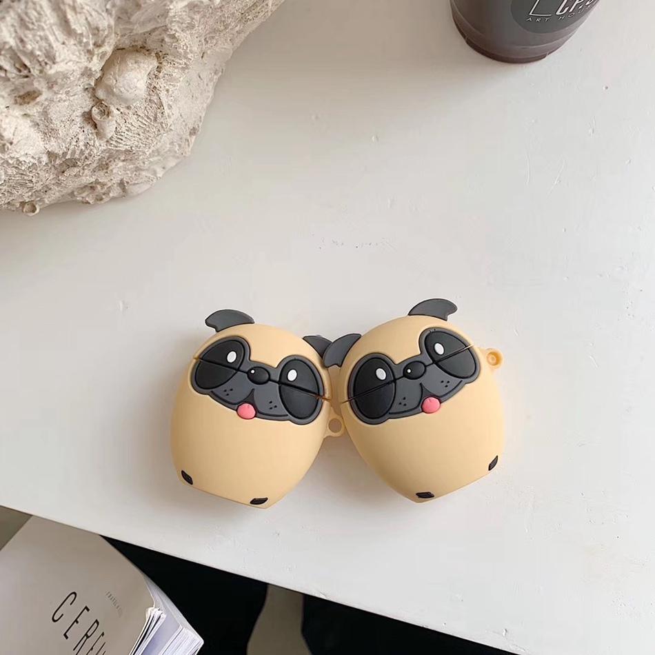 Cute Doggy Pug Premium AirPods Case Shock Proof Cover