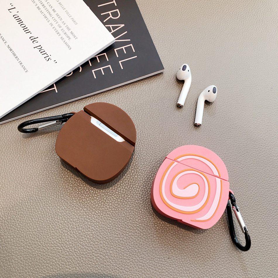 Swirl Bread Premium AirPods Case Shock Proof Cover