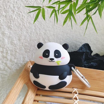 Cute Pudgy Panda Premium AirPods Case Shock Proof Cover