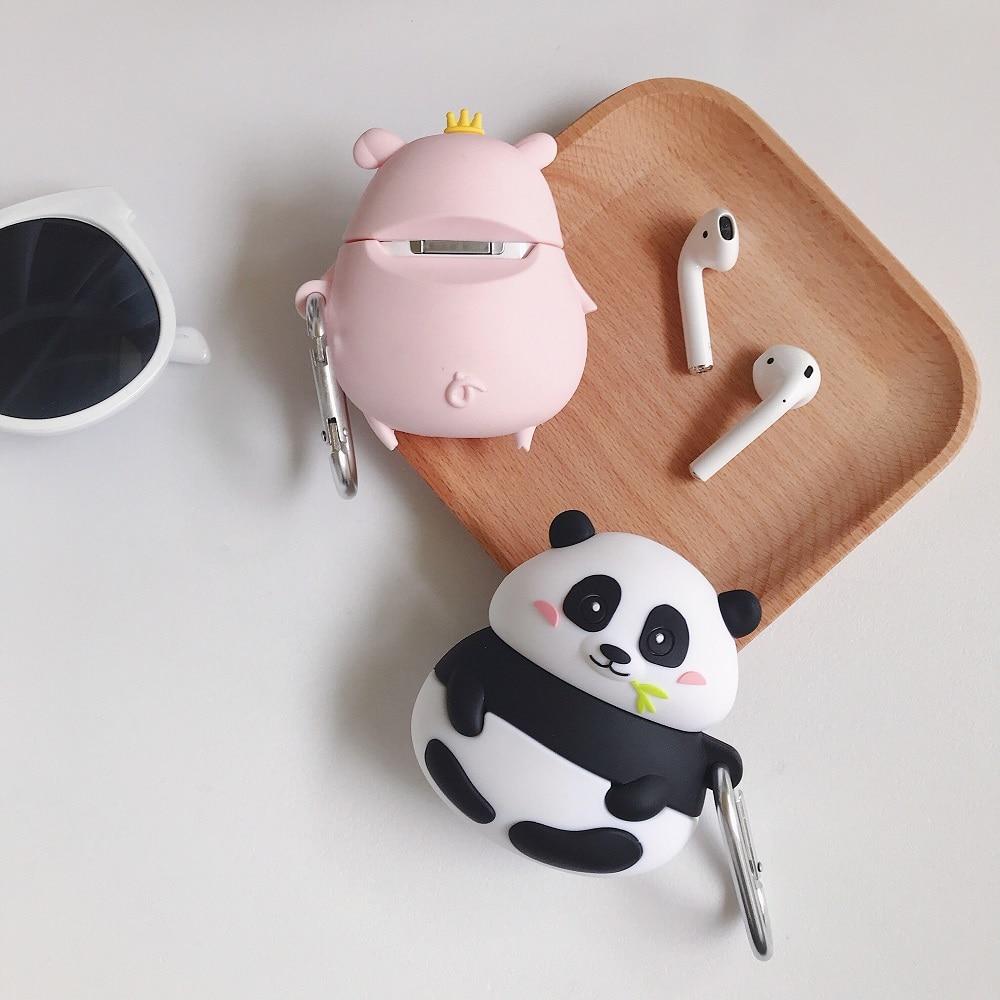 Cute Pudgy Rich Pig Premium AirPods Case Shock Proof Cover