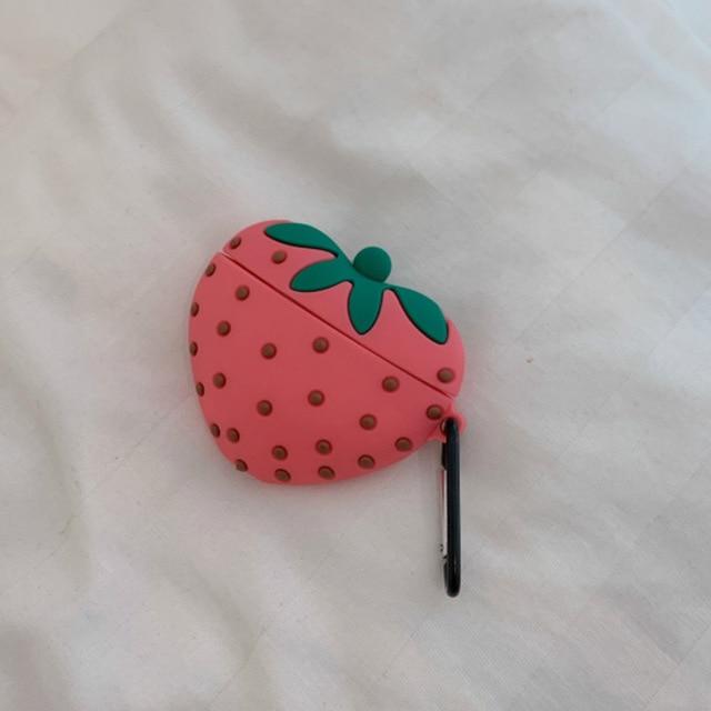 Cute Strawberry Premium AirPods Case Shock Proof Cover