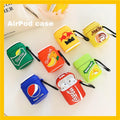 Red Bull Can Premium AirPods Case Shock Proof Cover