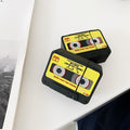 Japanese Vintage Cassette Tape Premium AirPods Case Shock Proof Cover