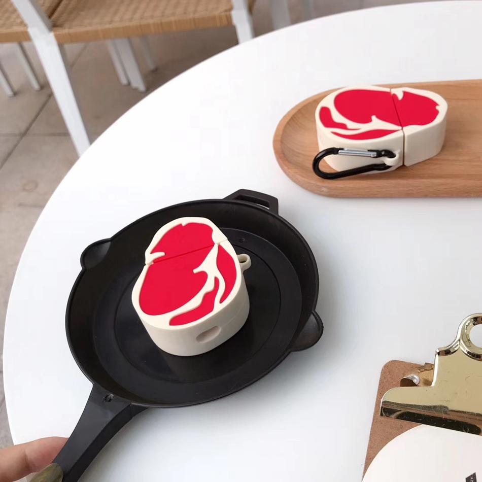 Steak 'Ribeye' Premium AirPods Case Shock Proof Cover