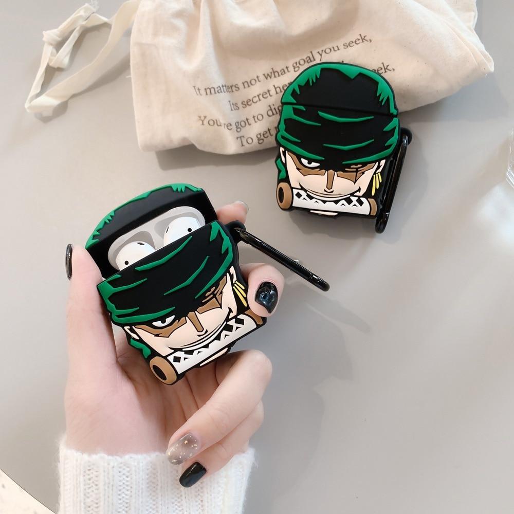 One Piece 'Roronoa Zoro' Premium AirPods Case Shock Proof Cover