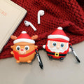 Standing Happy Reindeer Premium AirPods Case Shock Proof Cover