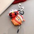 Standing Happy Reindeer Premium AirPods Case Shock Proof Cover