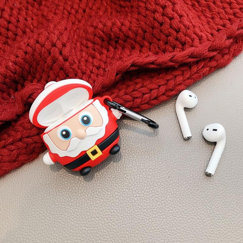 Standing Santa Premium AirPods Case Shock Proof Cover