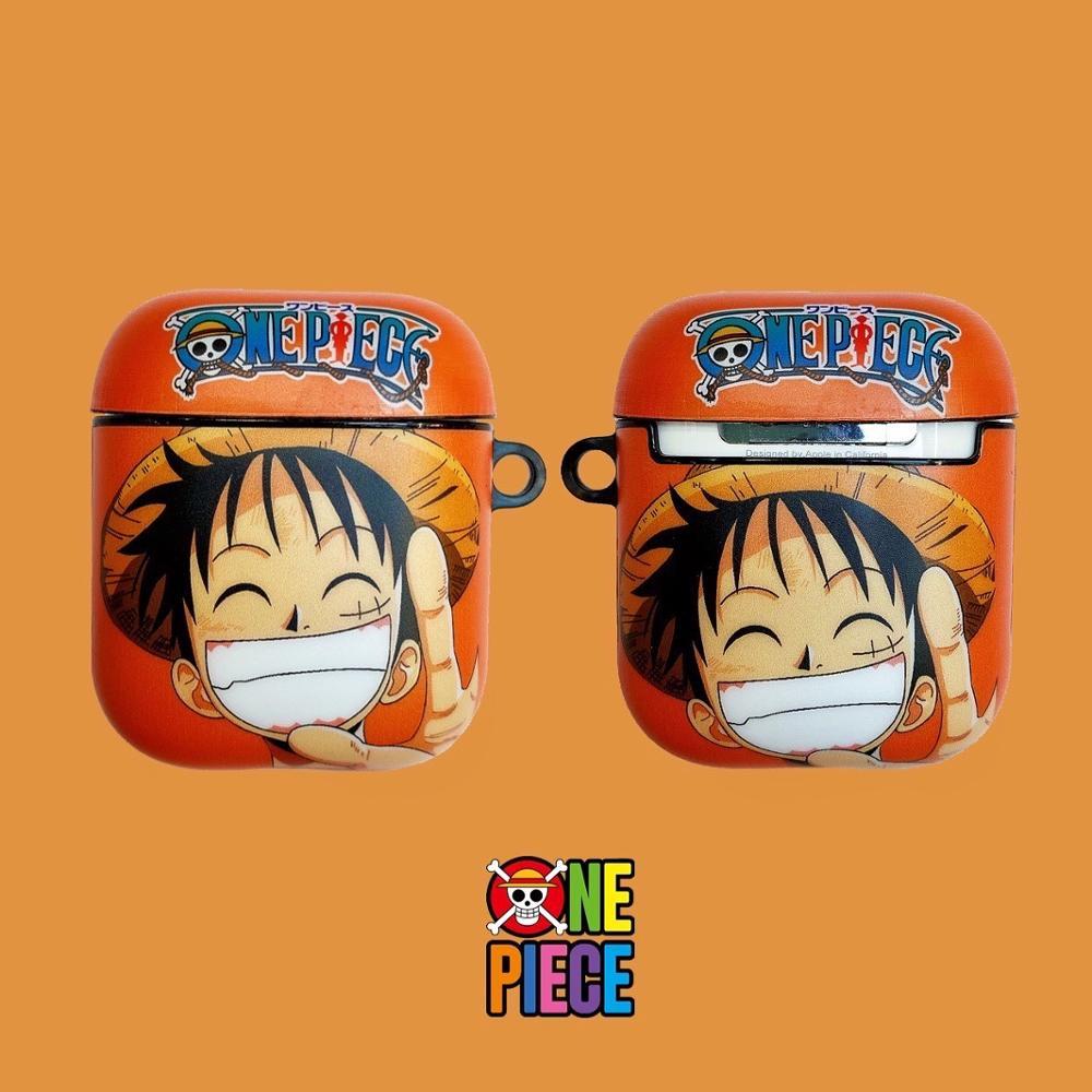 One Piece 'Smiling Luffy' AirPods Case Shock Poof Cover