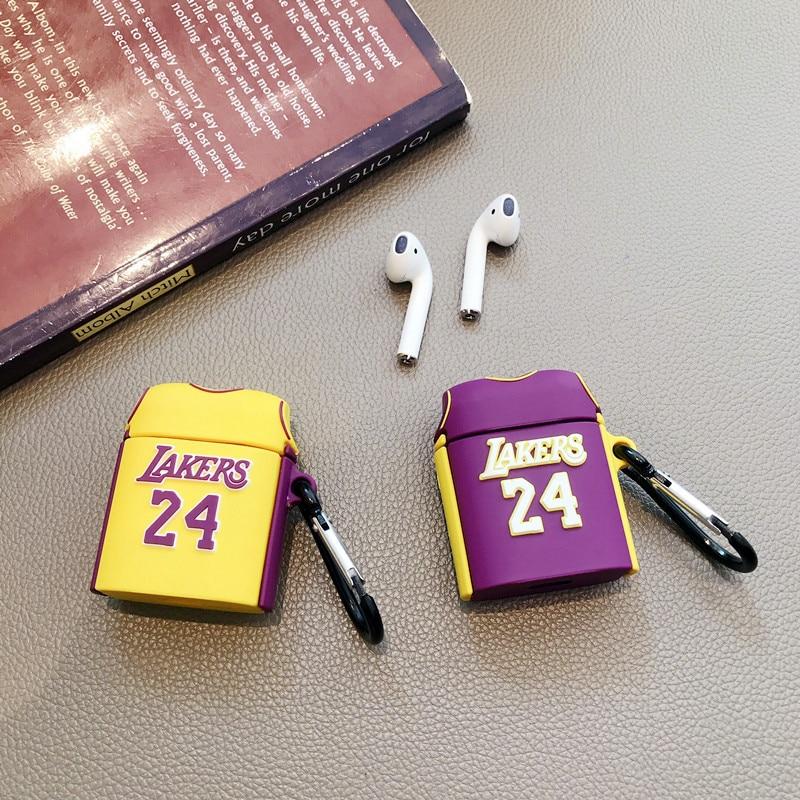 LA Lakers Jersey Premium AirPods Case Shock Proof Cover