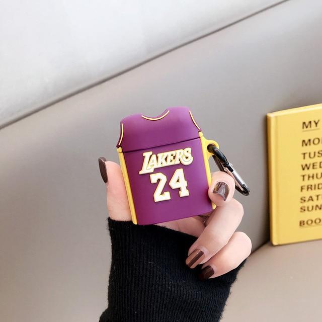 LA Lakers Jersey Premium AirPods Case Shock Proof Cover