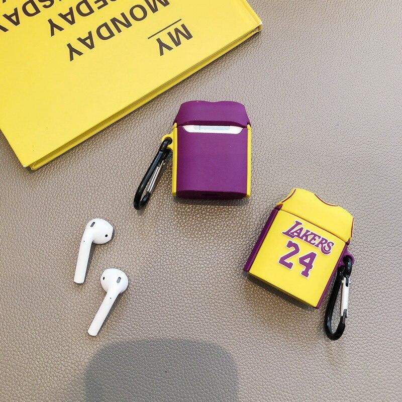 LA Lakers Jersey Premium AirPods Case Shock Proof Cover