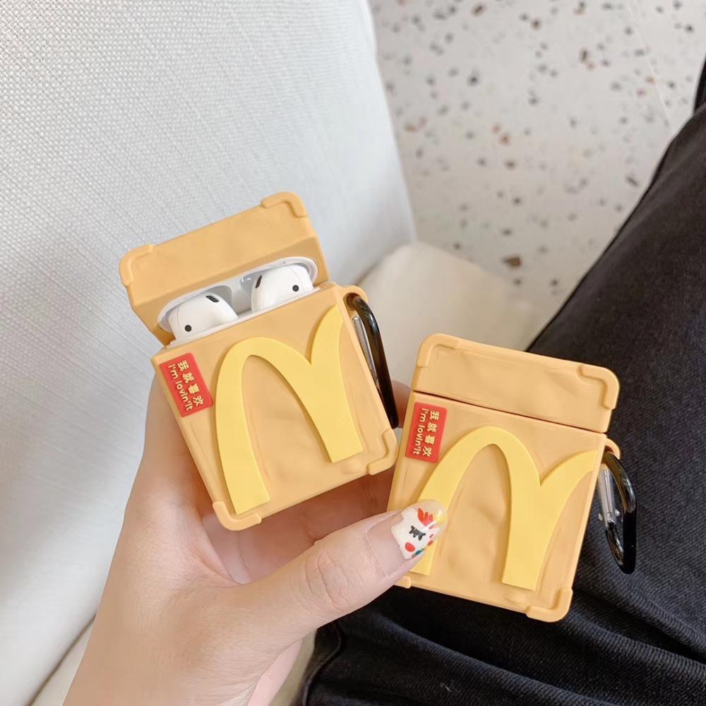 McDonald's Chicken Nugget Box Premium AirPods Case Shock Proof Cover