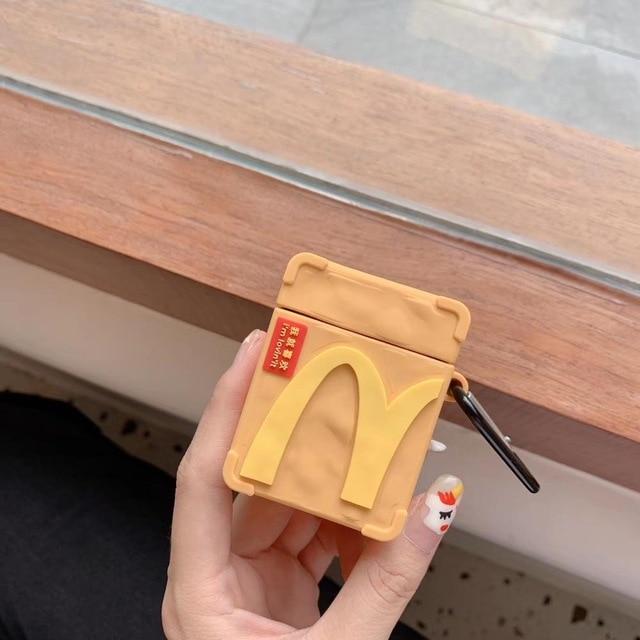 McDonald's Chicken Nugget Box Premium AirPods Case Shock Proof Cover