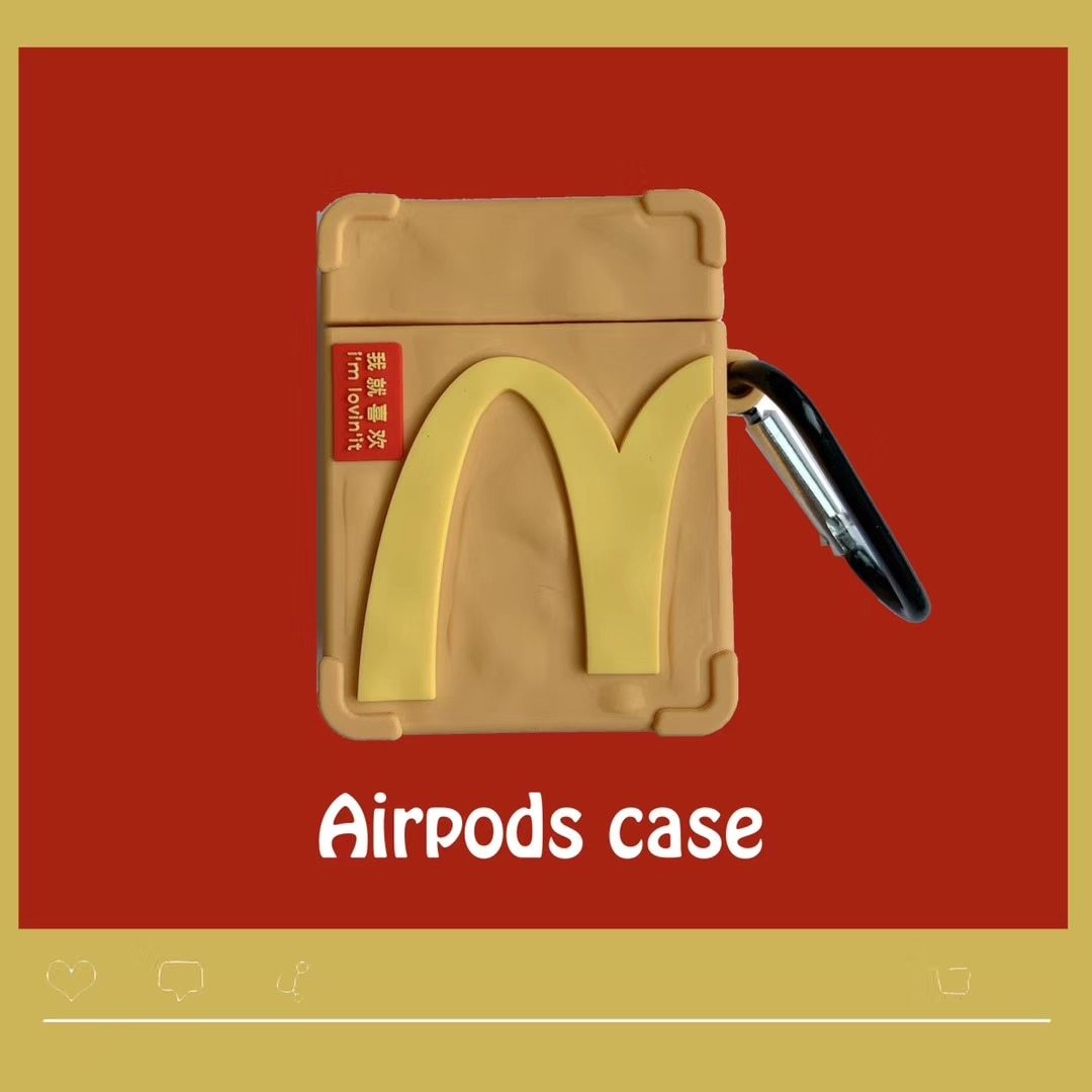 McDonald's Chicken Nugget Box Premium AirPods Case Shock Proof Cover