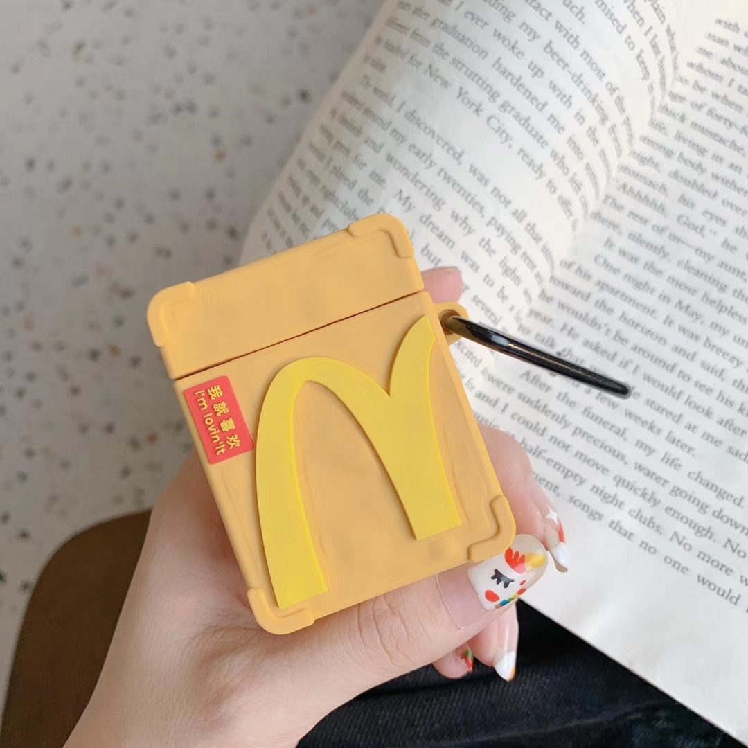 McDonald's Chicken Nugget Box Premium AirPods Case Shock Proof Cover