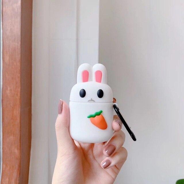 Unimpressed Bunny Premium AirPods Case Shock Proof Cover