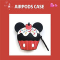 Mickey Mouse Cupcake Premium AirPods Case Shock Proof Cover