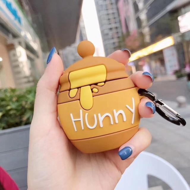 Winnie the Pooh 'Hunny Pot' Premium AirPods Case Shock Proof Cover