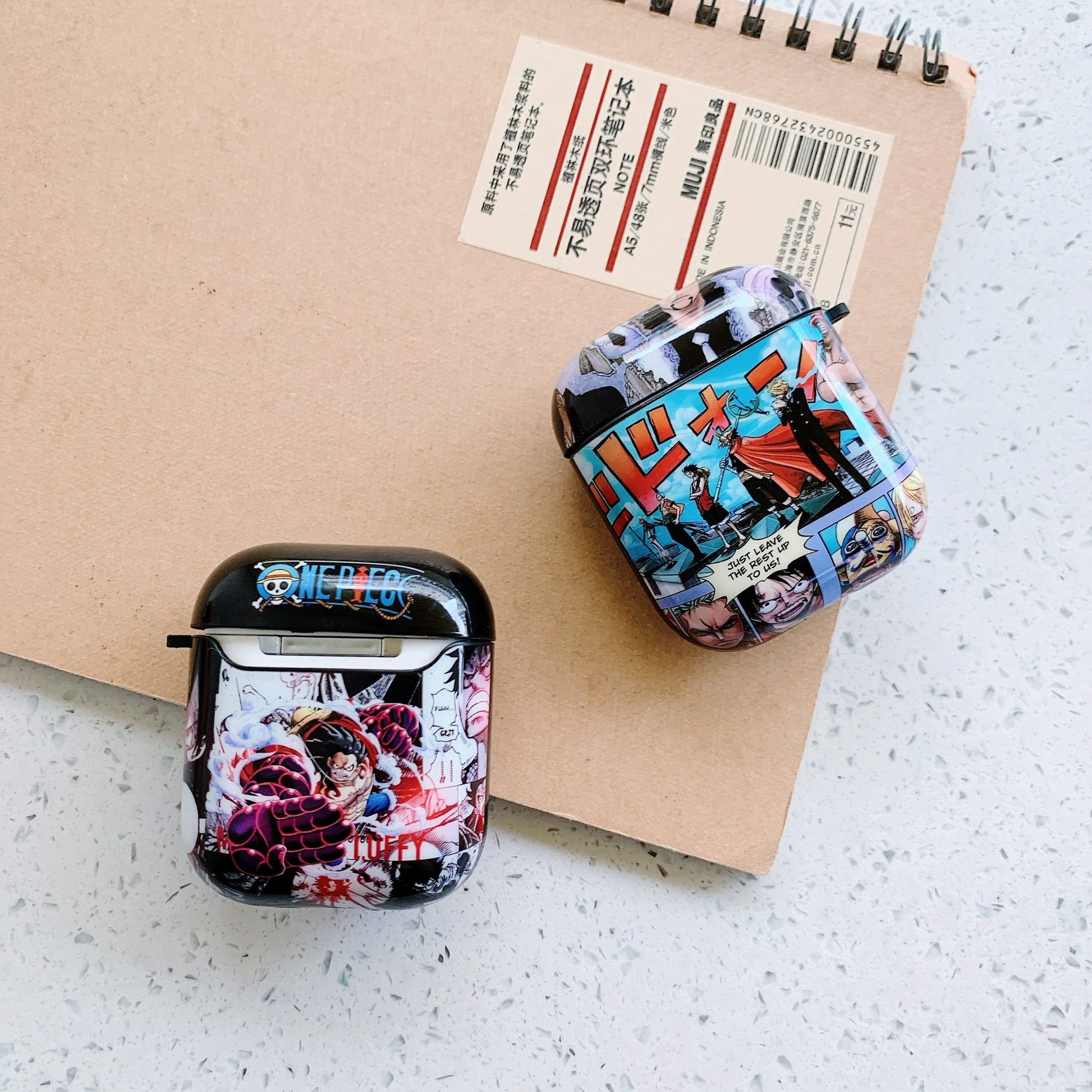 One Piece 'Comic' AirPods Case Shock Proof Cover