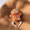 Cute Gingerbread Man Premium AirPods Case Shock Proof Cover