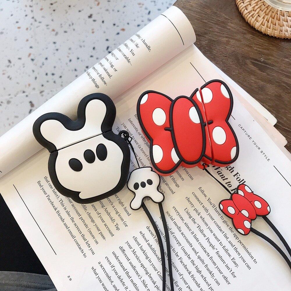 Minnie Mouse 'Bow' Premium AirPods Case Shock Proof Cover