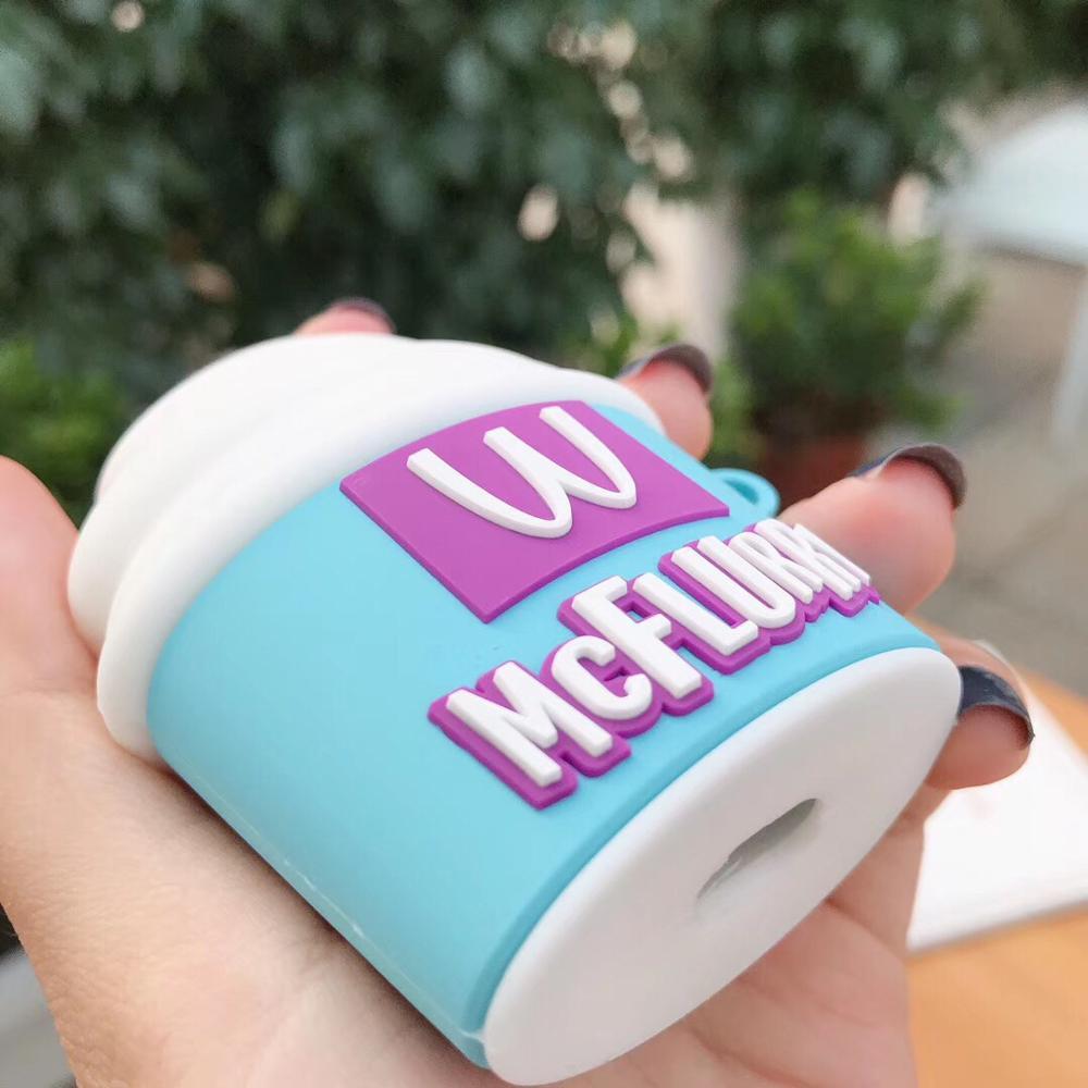 McDonald's McFlurry Premium AirPods Case Shock Proof Cover