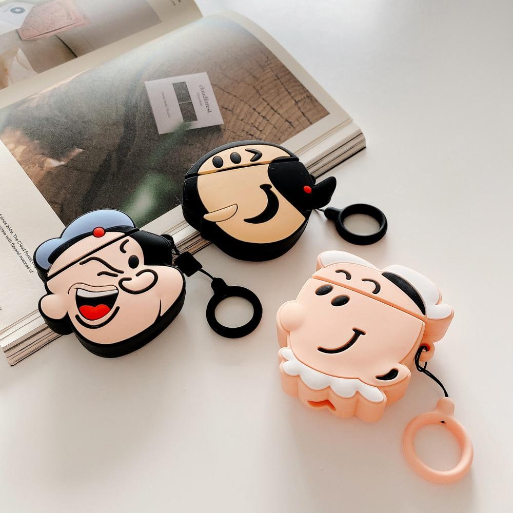 Popeye Premium AirPods Case Shock Proof Cover