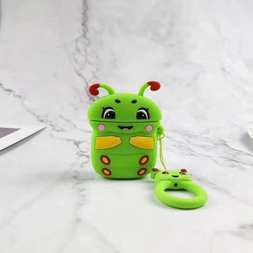 Cute Caterpillar Premium AirPods Case Shock Proof Cover