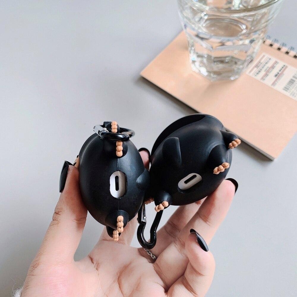 Black Bear Premium AirPods Case Shock Proof Cover