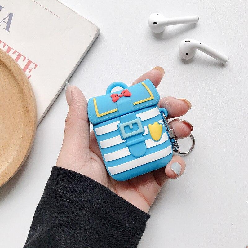 Cute Donald Duck Backpack Premium AirPods Case Shock Proof Cover