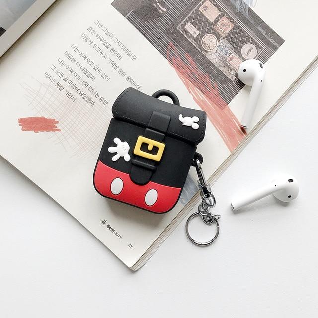 Cute Mickey Mouse Backpack Premium AirPods Case Shock Proof Cover