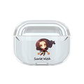 Superhero 'Comic' Clear Acrylic AirPods Pro Case Shock Proof Cover