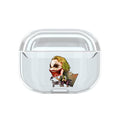Superhero 'Comic' Clear Acrylic AirPods Pro Case Shock Proof Cover
