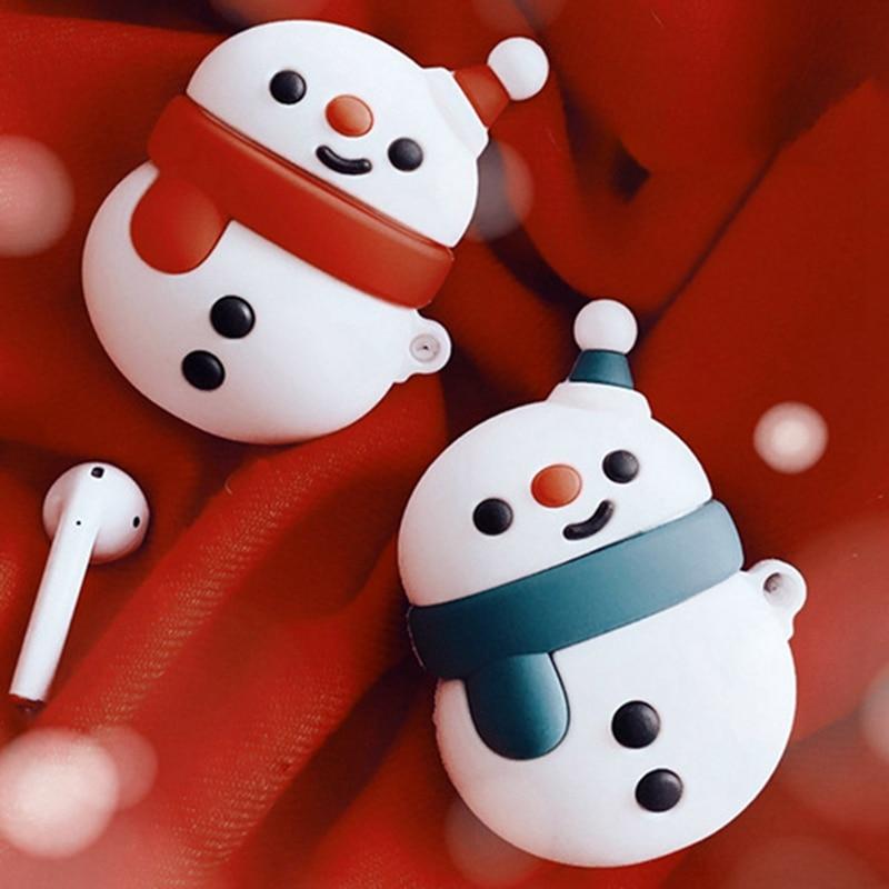Cute Snowman Premium AirPods Case Shock Proof Cover