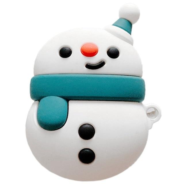 Cute Snowman Premium AirPods Case Shock Proof Cover