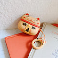 Cute Japanese Style 'Matabi Neko Cat' Premium AirPods Pro Case Shock Proof Cover