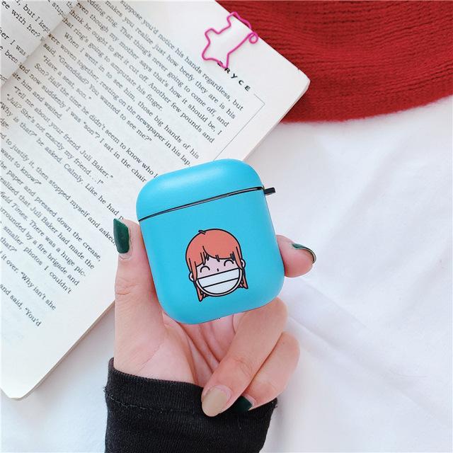 One Piece 'Comic Face' AirPods Case Shock Proof Cover