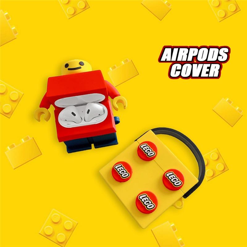 Lego Bucket Premium AirPods Case Shock Proof Cover