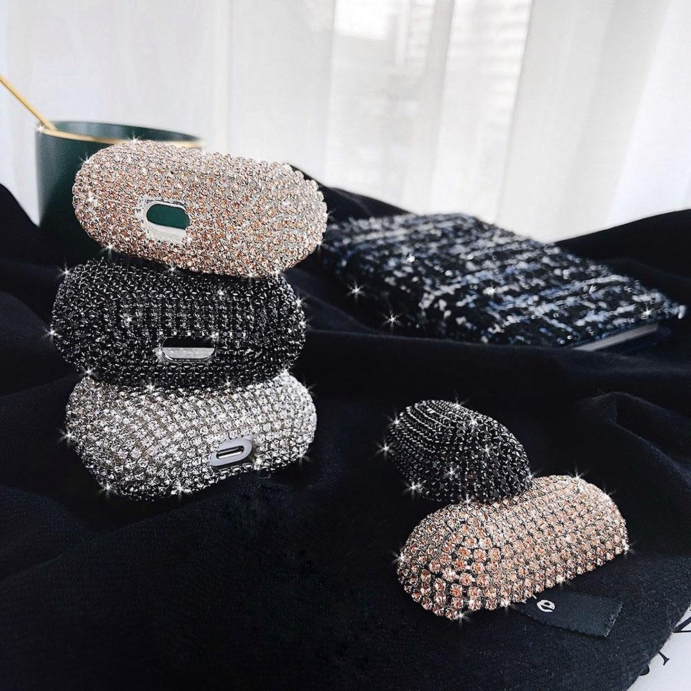 Glitter Rhinestone AirPods Pro Case Shock Proof Cover