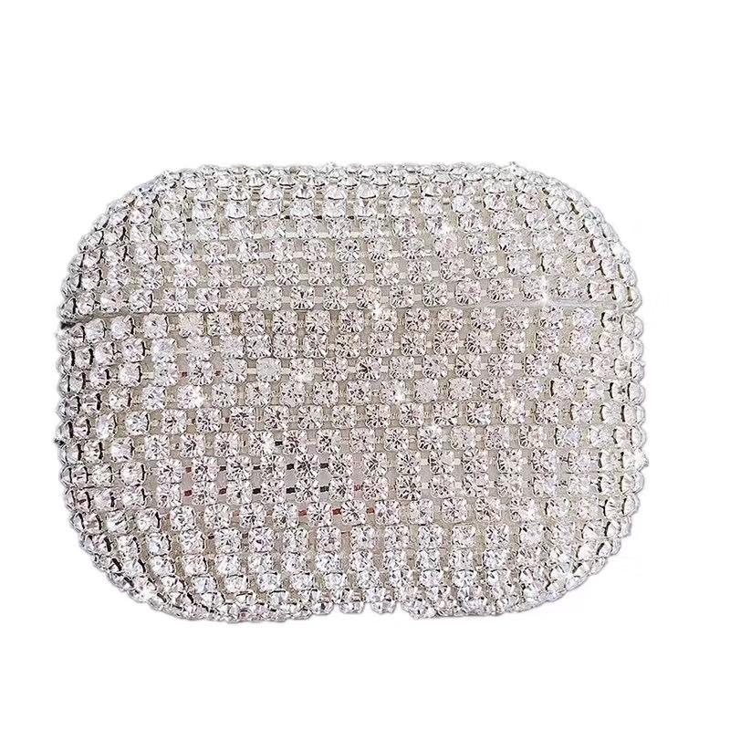 Glitter Rhinestone AirPods Pro Case Shock Proof Cover